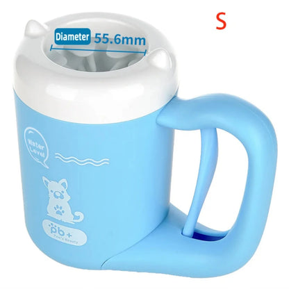 Portable Paw Cleaner Cup – Soft Silicone for Pets