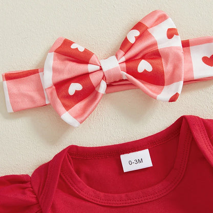 Set San Valentín 1er Año Bebé Niño – Body y Accesorios