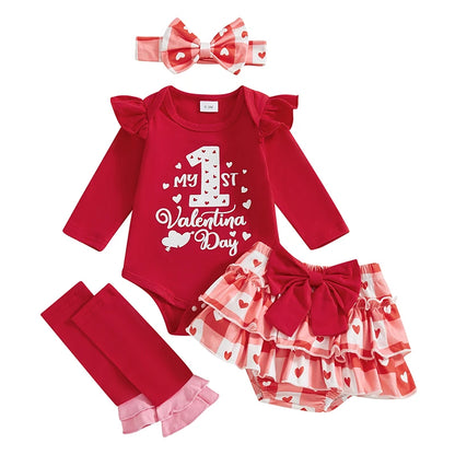 Set San Valentín 1er Año Bebé Niño – Body y Accesorios