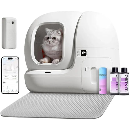 PuraMax Self-Cleaning Litter Box – Smart &amp; Odor-Free