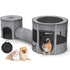 3-in-1 Foldable Pet Playpen – Tunnel & Tent Combo