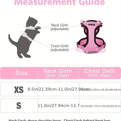 Adjustable Non-Slip Cat Leash Vest – Secure Fit