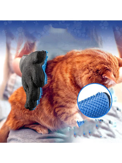 Pet Grooming Kit – Double-Sided Brush and Glove