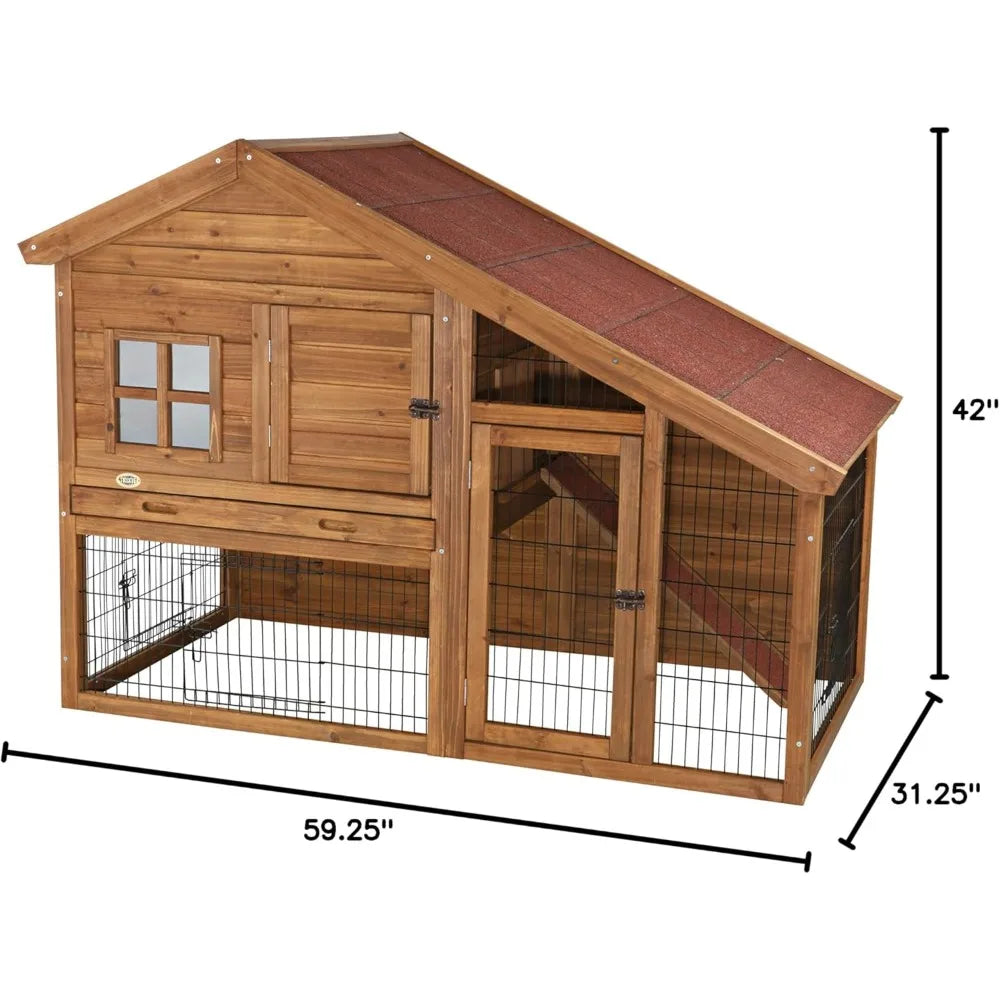 Pet House with a View – 59” Cat/Dog Cage