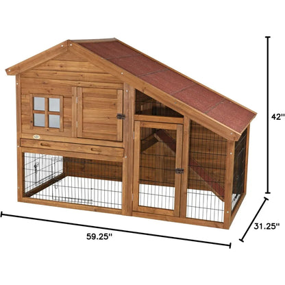 Pet House with a View – 59” Cat/Dog Cage
