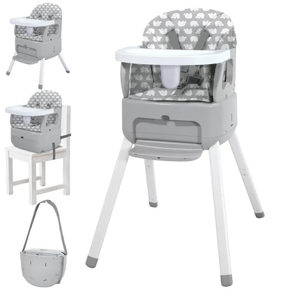 3-in-1 Portable High Chair – Baby &amp; Toddler, Foldable