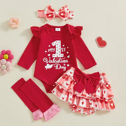 Set San Valentín 1er Año Bebé Niño – Body y Accesorios