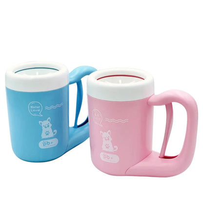 Portable Paw Cleaner Cup – Soft Silicone for Pets