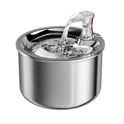 Automatic Cat Water Fountain – Stainless Steel