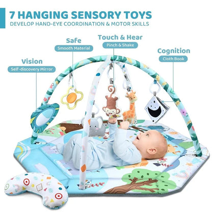 8-in-1 Baby Gym – Washable Sensory Mat