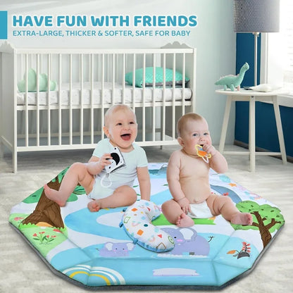 8-in-1 Baby Gym – Washable Sensory Mat