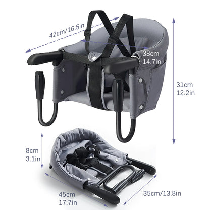UBRAVOO Hook-On High Chair – Foldable &amp; Portable