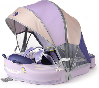 HECCEI Mambobaby Swim Float – With Tail &amp; Canopy