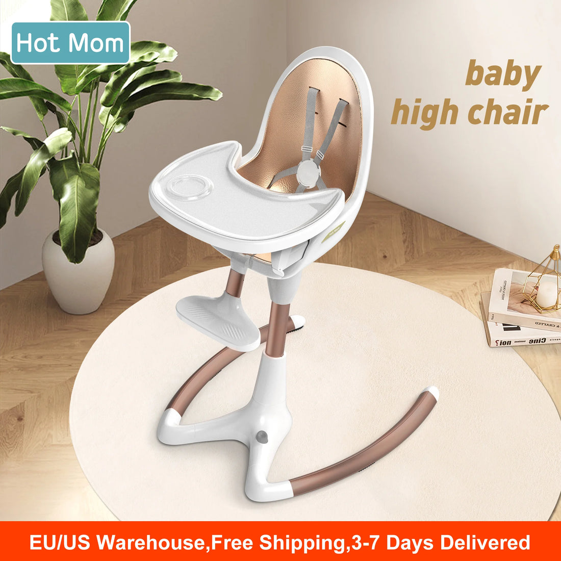 Hot Mom High Chair for Baby – Adjustable and Stylish