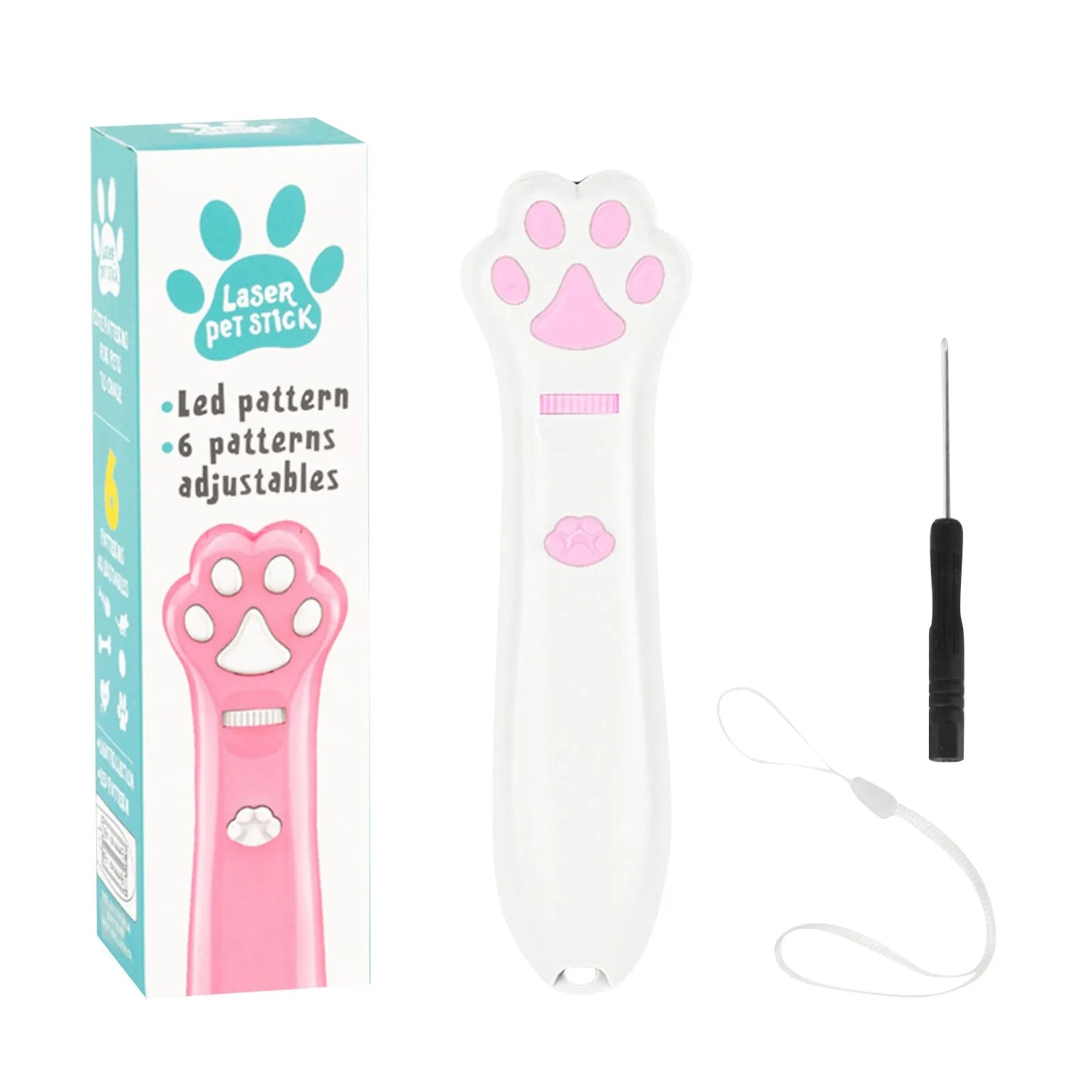 5-Mode LED Laser Pointer – Interactive Pet Toy