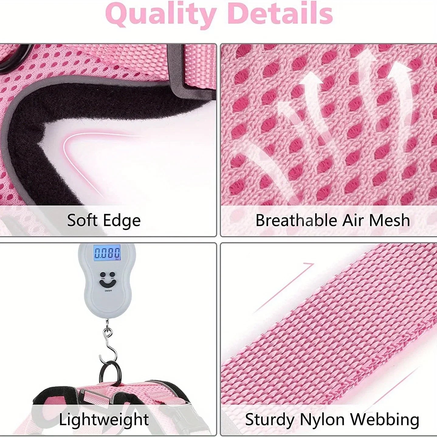 Adjustable Non-Slip Cat Leash Vest – Secure Fit