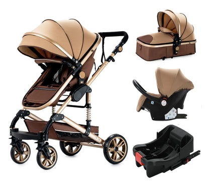 3 in 1 Lightweight Stroller – With Car Seat and Base