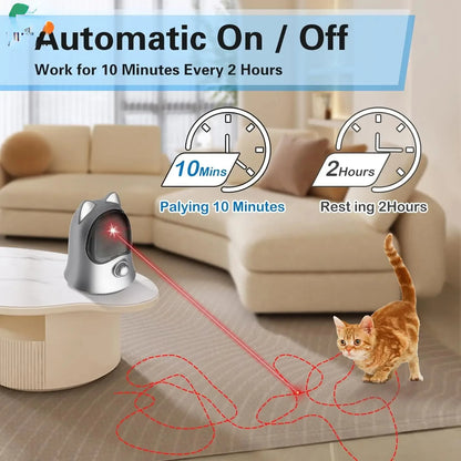 Automatic Laser Toy – Interactive Fun for Indoor Pets