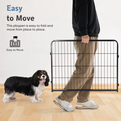 JHK 16-Panel Dog Playpen – Indoor &amp; Outdoor Use