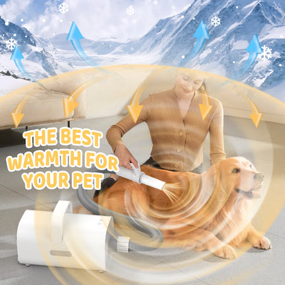 Dog Hair Dryer – Powerful, Heat-Resistant Handle