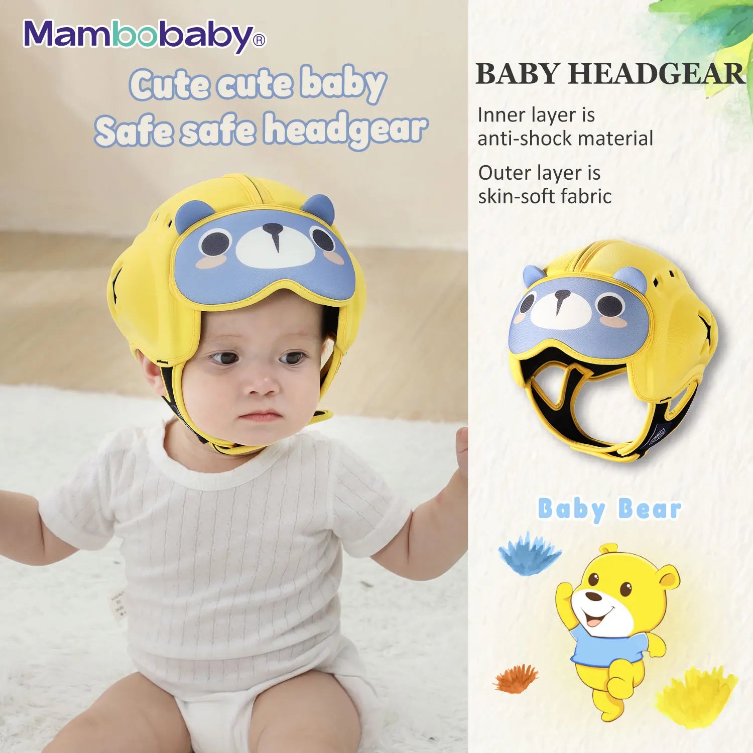 Mambobaby Safety Helmet – Infant Head Protector