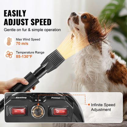 Professional Pet Dryer – 2000W Powerful and Quiet