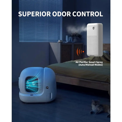 PuraMax Self-Cleaning Litter Box – Smart &amp; Odor-Free