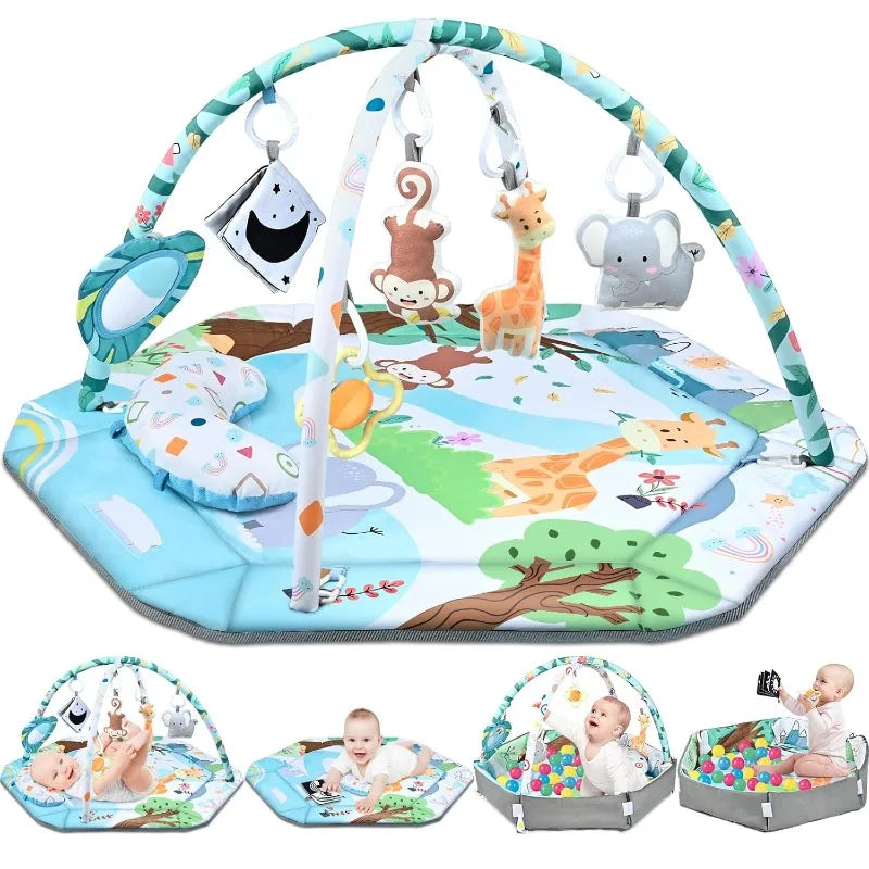 8-in-1 Baby Gym – Washable Sensory Mat