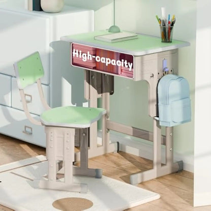 Adjustable Kids Desk and Chair Set – Study Essentials