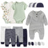 18-Piece Unisex Newborn Set – Soft & Comfy Essentials