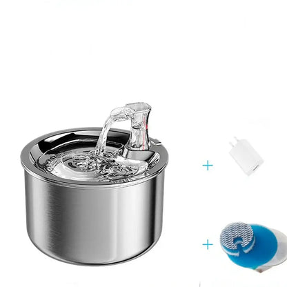 Automatic Cat Water Fountain – Stainless Steel