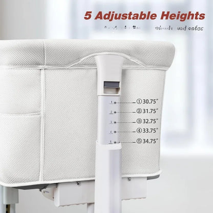Electric Rocking Bassinet – Adjustable Bedside Cradle
