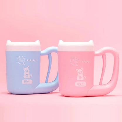 Portable Paw Cleaner Cup – Soft Silicone for Pets