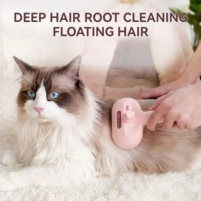 Steam Brush for Pets – Spray and Hair Removal