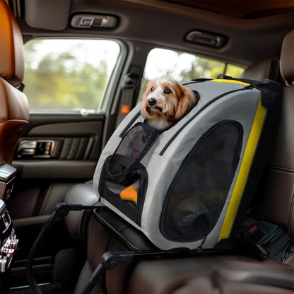 2-in-1 Foldable Pet Stroller – Dogs and Cats