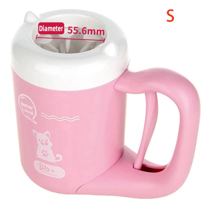 Portable Paw Cleaner Cup – Soft Silicone for Pets