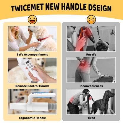 Dog Hair Dryer – Powerful, Heat-Resistant Handle