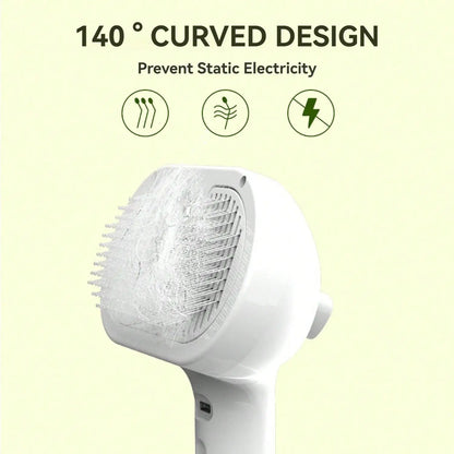 Steam Brush for Pets – Spray and Hair Removal
