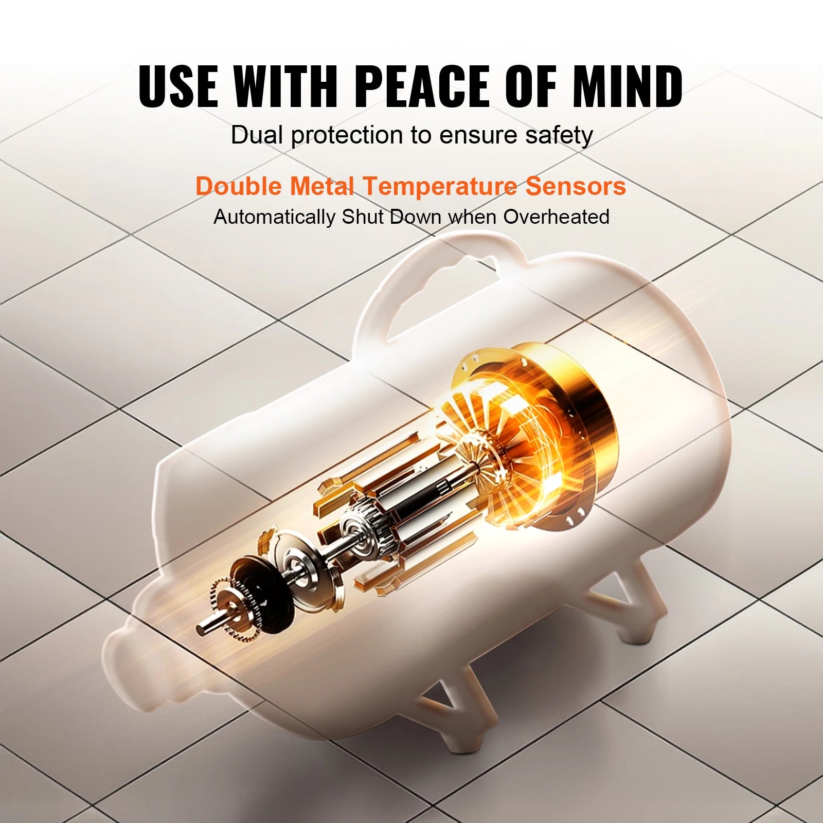 Professional Pet Dryer – 2000W Powerful and Quiet