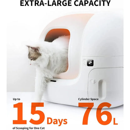 PuraMax Self-Cleaning Litter Box – Smart &amp; Odor-Free