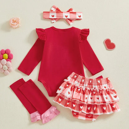 Set San Valentín 1er Año Bebé Niño – Body y Accesorios