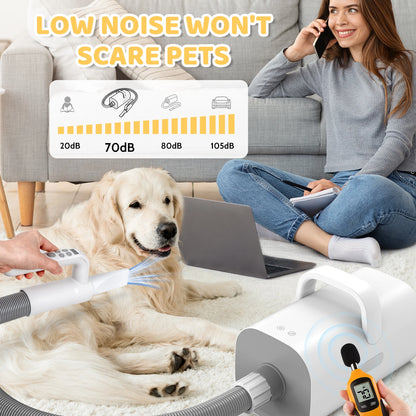 Dog Hair Dryer – Powerful, Heat-Resistant Handle