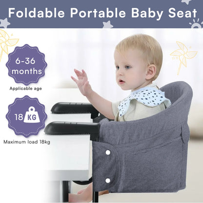 UBRAVOO Hook-On High Chair – Foldable &amp; Portable